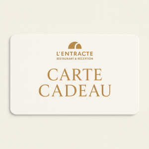 Carte-cadeau ENTRACTE